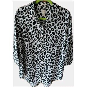 Chico's Blouse Size 2 (L) Lot Of 6 Mix Patterns